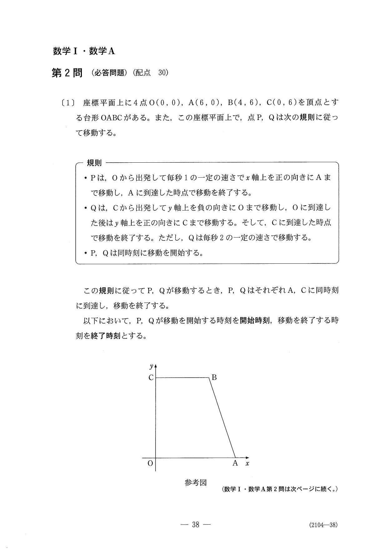 第２問問題①