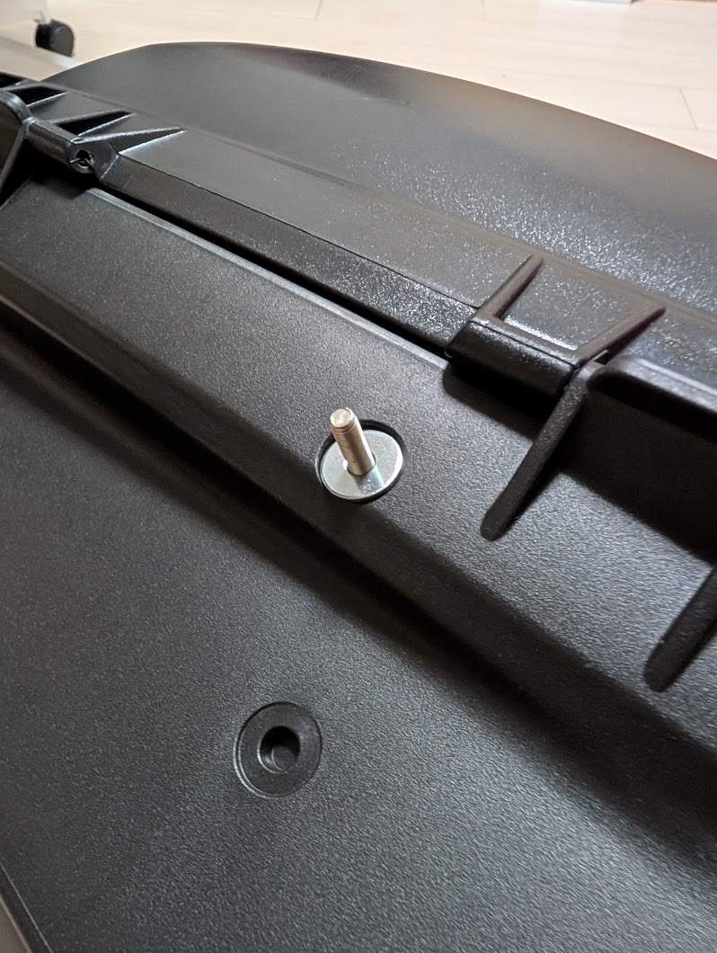 ワッシャー取りつけ