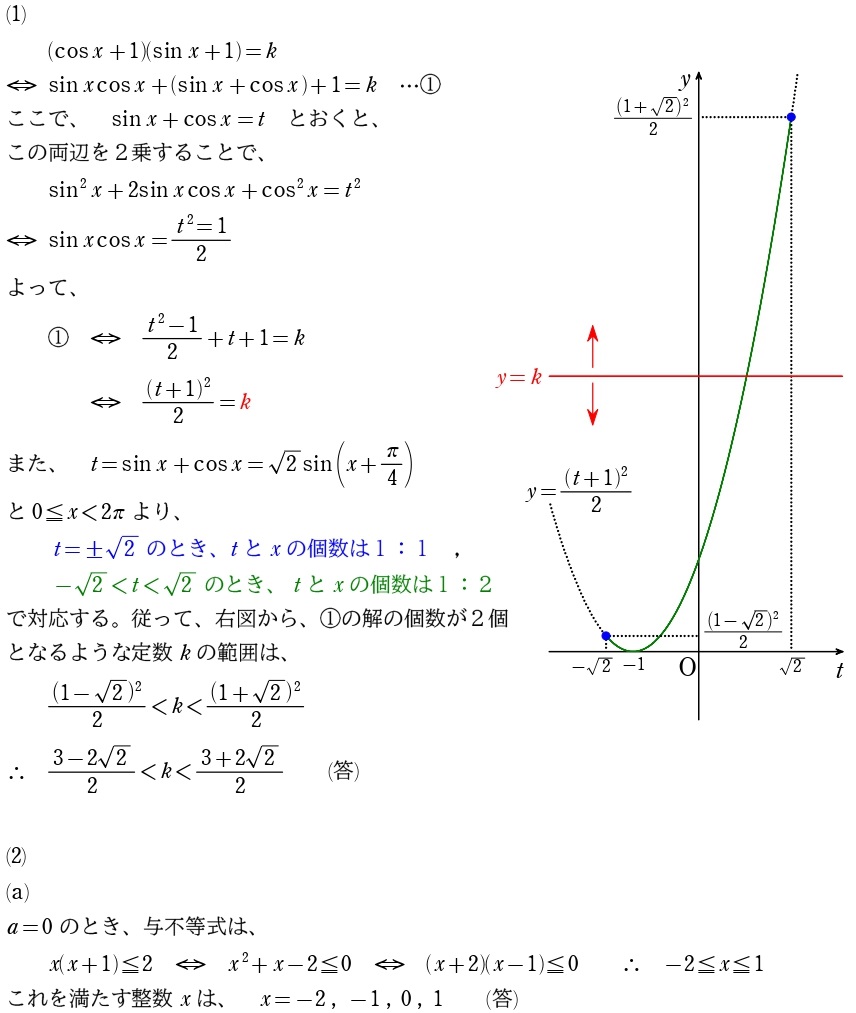 【問４】解答①